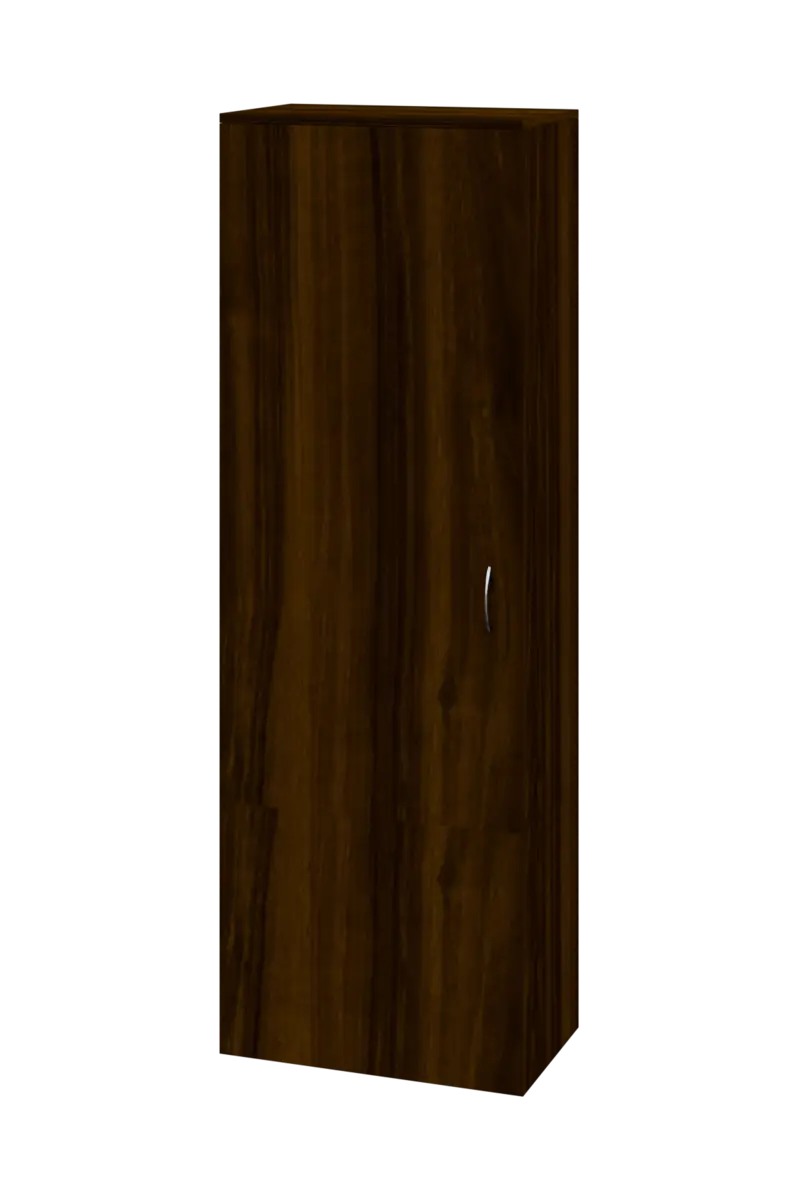 CSR 5 - 41 šatní skříň, 1-dveřová, ramínko, levá, 1800x400x600, ořech královský